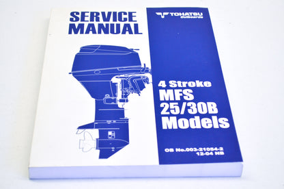 New OEM Tohatsu Outboard 4 Stroke MFS 25/30B Service Manual NOS