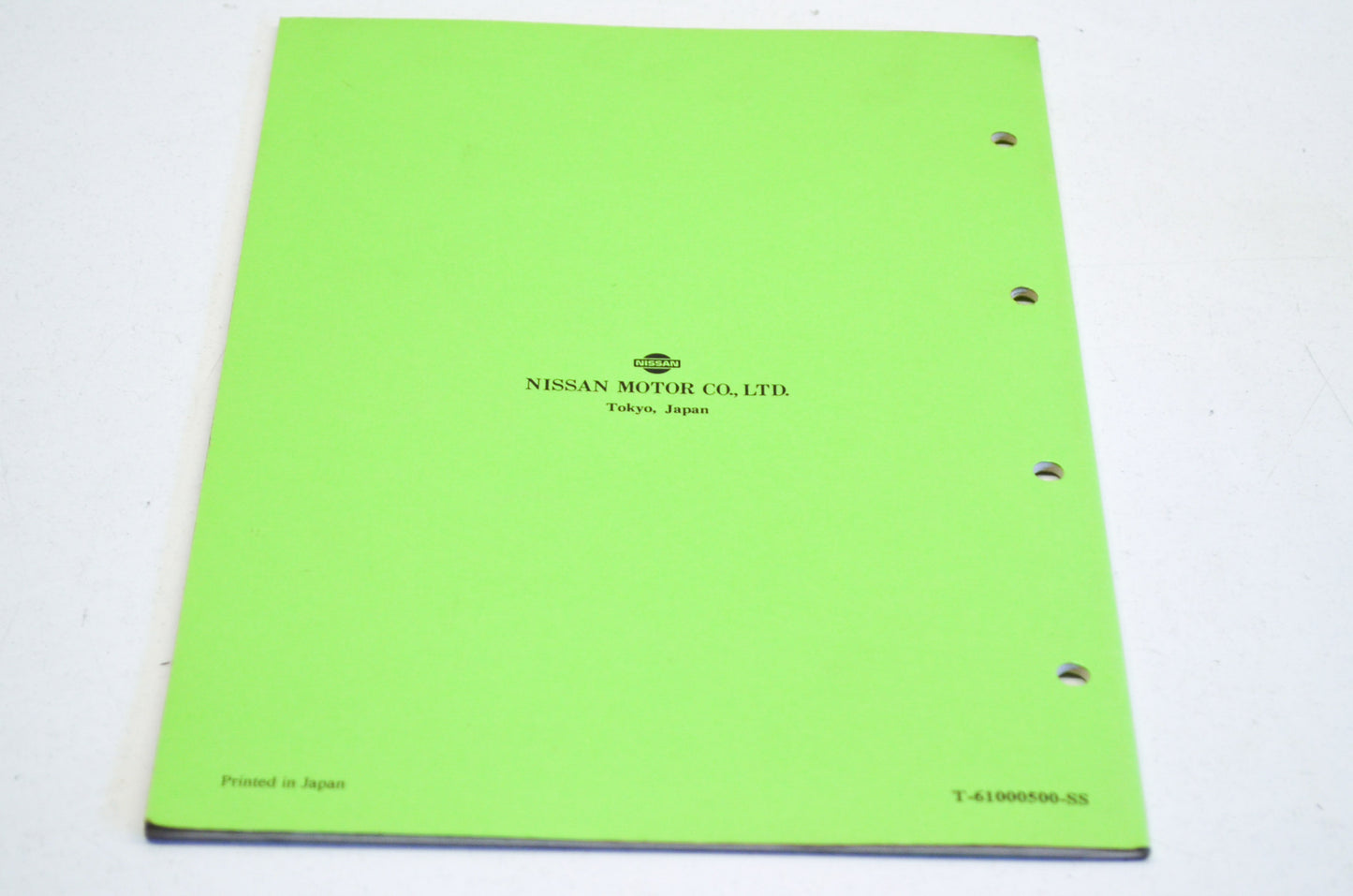 OEM Nissan Outboard Motor NS 5B NS5BS Parts Catalog Manual