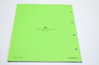 OEM Nissan Outboard Motor NS 3.5B Parts Catalog Manual