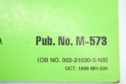 OEM Nissan Outboard Motor NS8B Parts Catalog Manual
