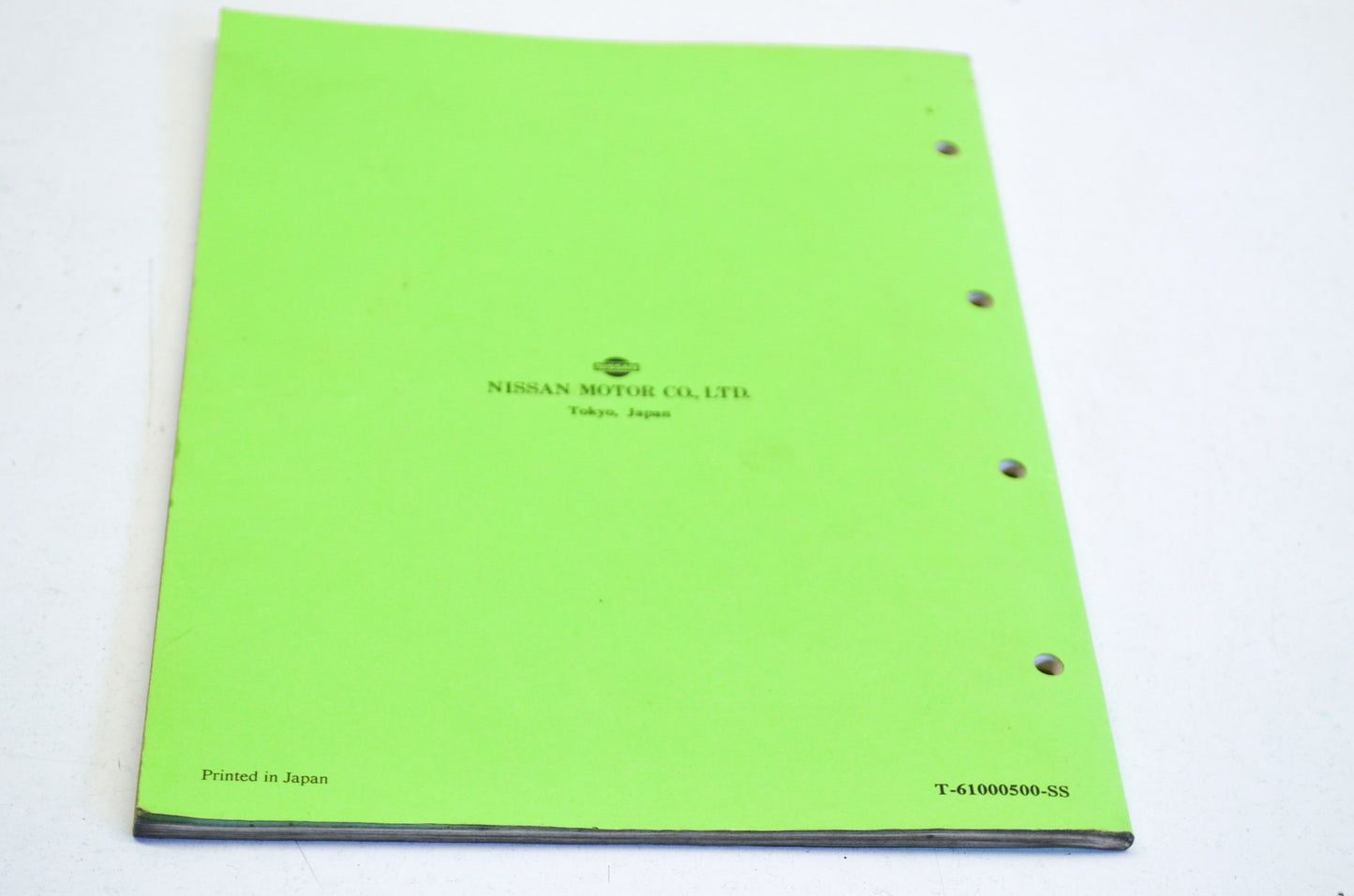 OEM Nissan Outboard Motor NS 25C2/NS30A3 Parts Catalog Manual