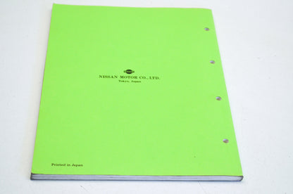 OEM Nissan Outboard Motor NS40D2/NS50D2 Parts Catalog Manual