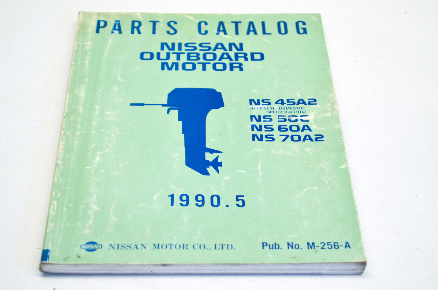 OEM Nissan Outboard Motor 1990.5 NS45A2/NS50C/60A/NS70A2 Parts Catalog Manual