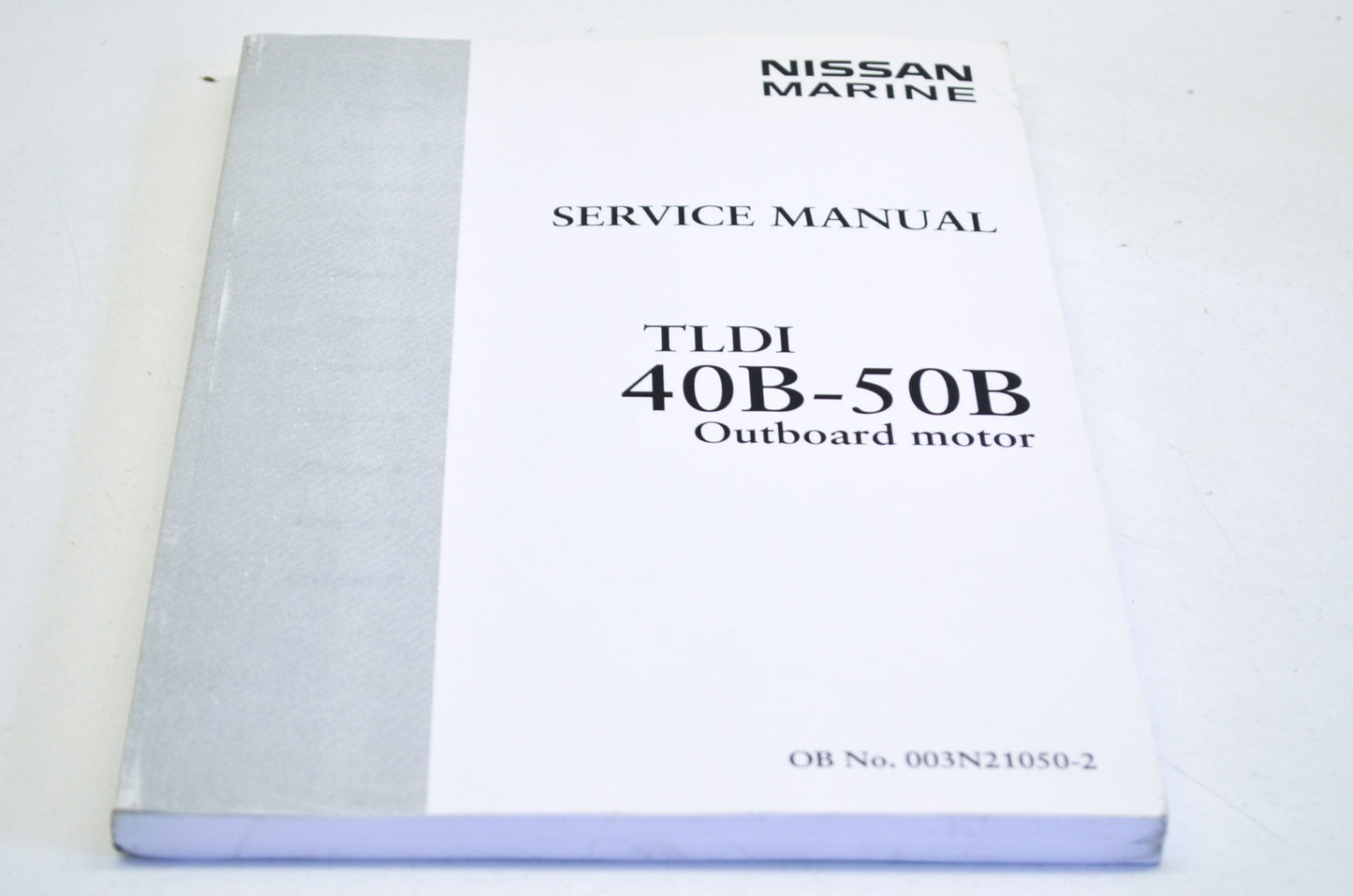 OEM Nissan Marine TLDI 40B-50B Outboard Motor Service Manual