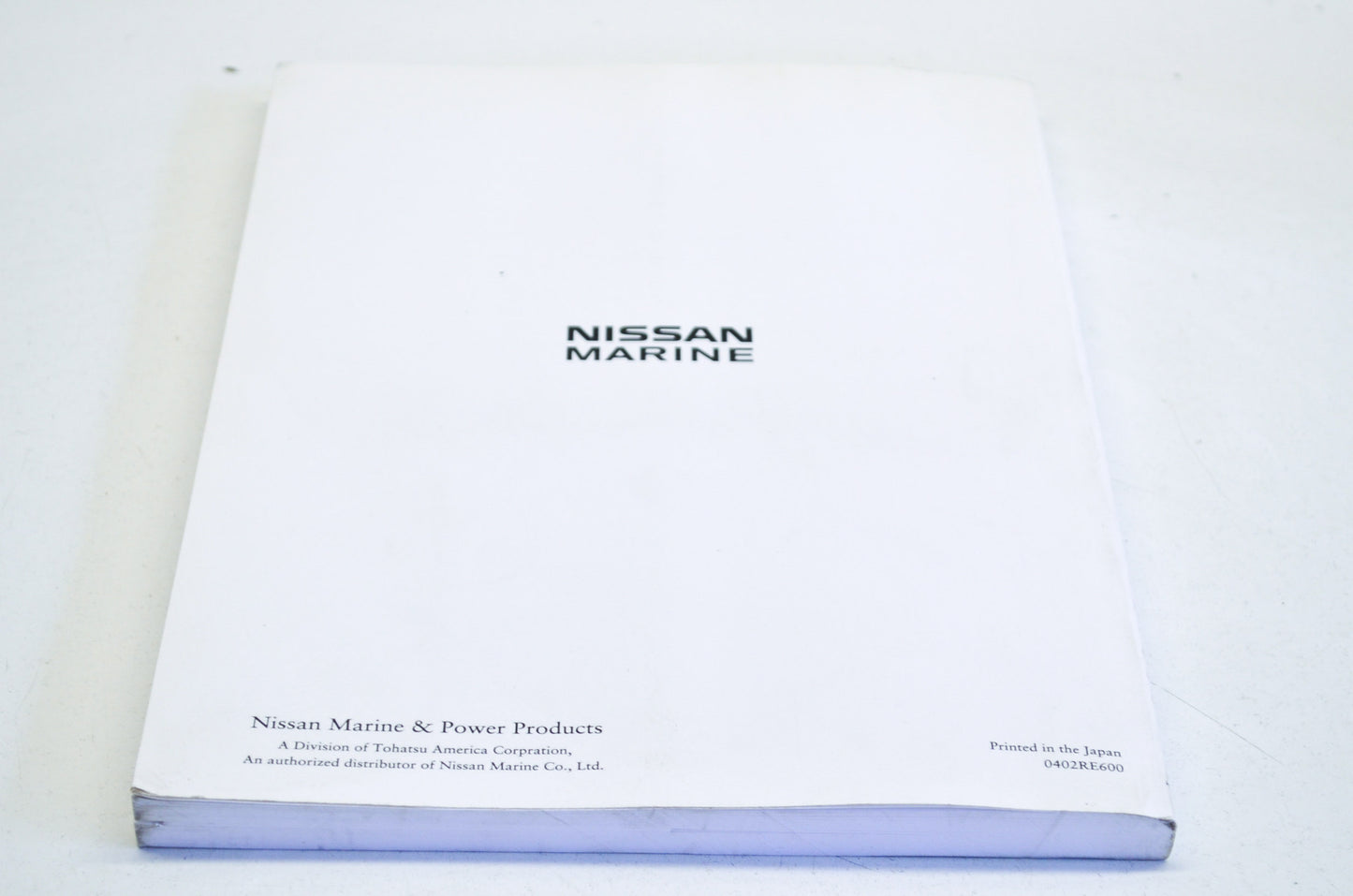 OEM Nissan Marine TLDI 40B-50B Outboard Motor Service Manual