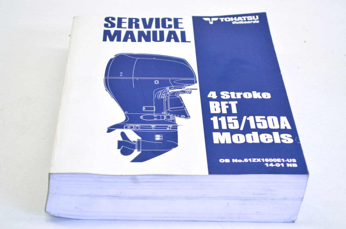 OEM Tohatsu Outboard 4 Stroke BFT 115/150A Service Manual