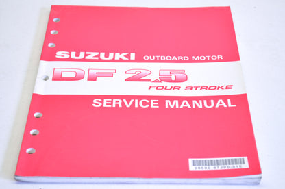 OEM Suzuki 99500-97J00-01E Outboard Motor DF2.5 4 Stroke Service Manual