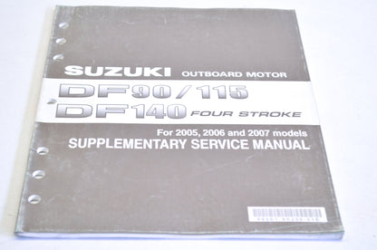 OEM Suzuki Outboard Motor 2005-2007 DF90 115 140 4 Stroke Supplementary Service