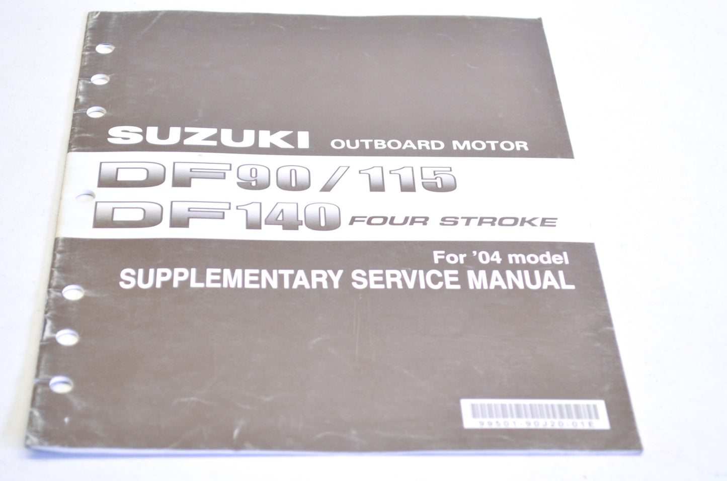 OEM Suzuki Outboard Motor 2004 DF90/115/140 4 Stroke Supplementary Service Manua
