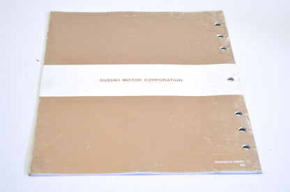 OEM Suzuki 99501-93J20-01E Supplementary Service Manual