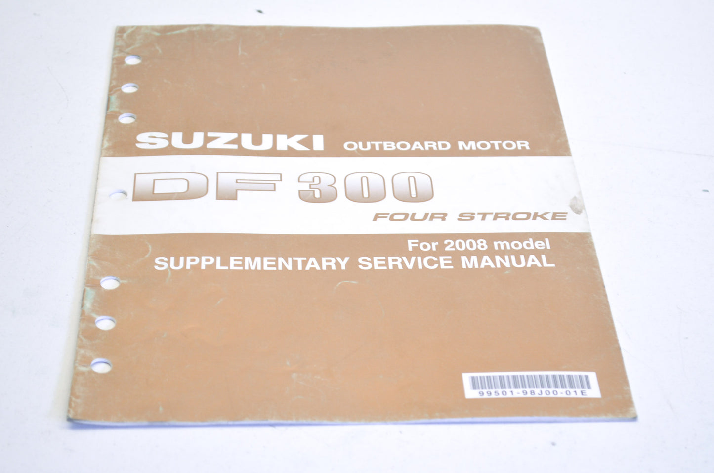 OEM Suzuki 99501-98J00-01E Outboard Motor 2008 DF 300 4 Stroke Supplementary Ser