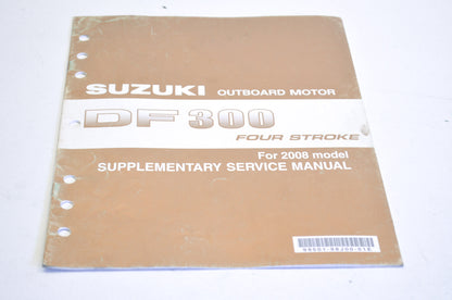 OEM Suzuki 99501-98J00-01E Outboard Motor 2008 DF 300 4 Stroke Supplementary Ser