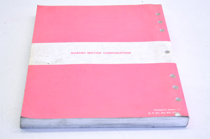 OEM Suzuki DF40/50 4 Stroke Service Manual