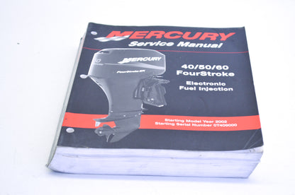 OEM Mercury 2000 40/50/60 4 Stroke EFI Service Manual