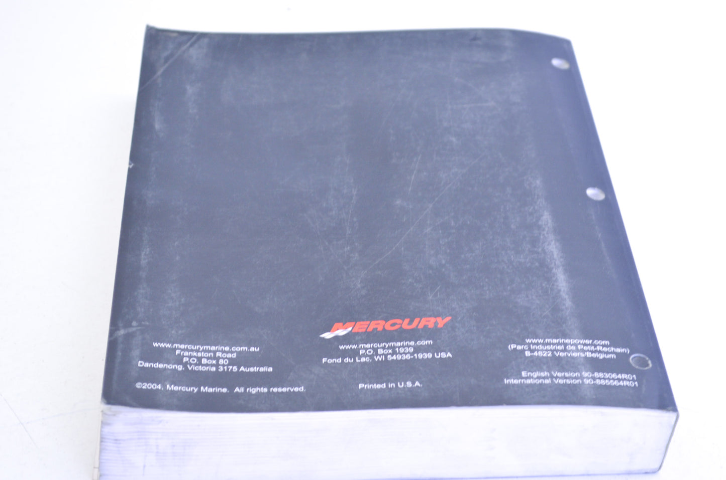 OEM Mercury 90-883064R01, 90-883064 2002 30/40 4 Stroke EFI Service Manual