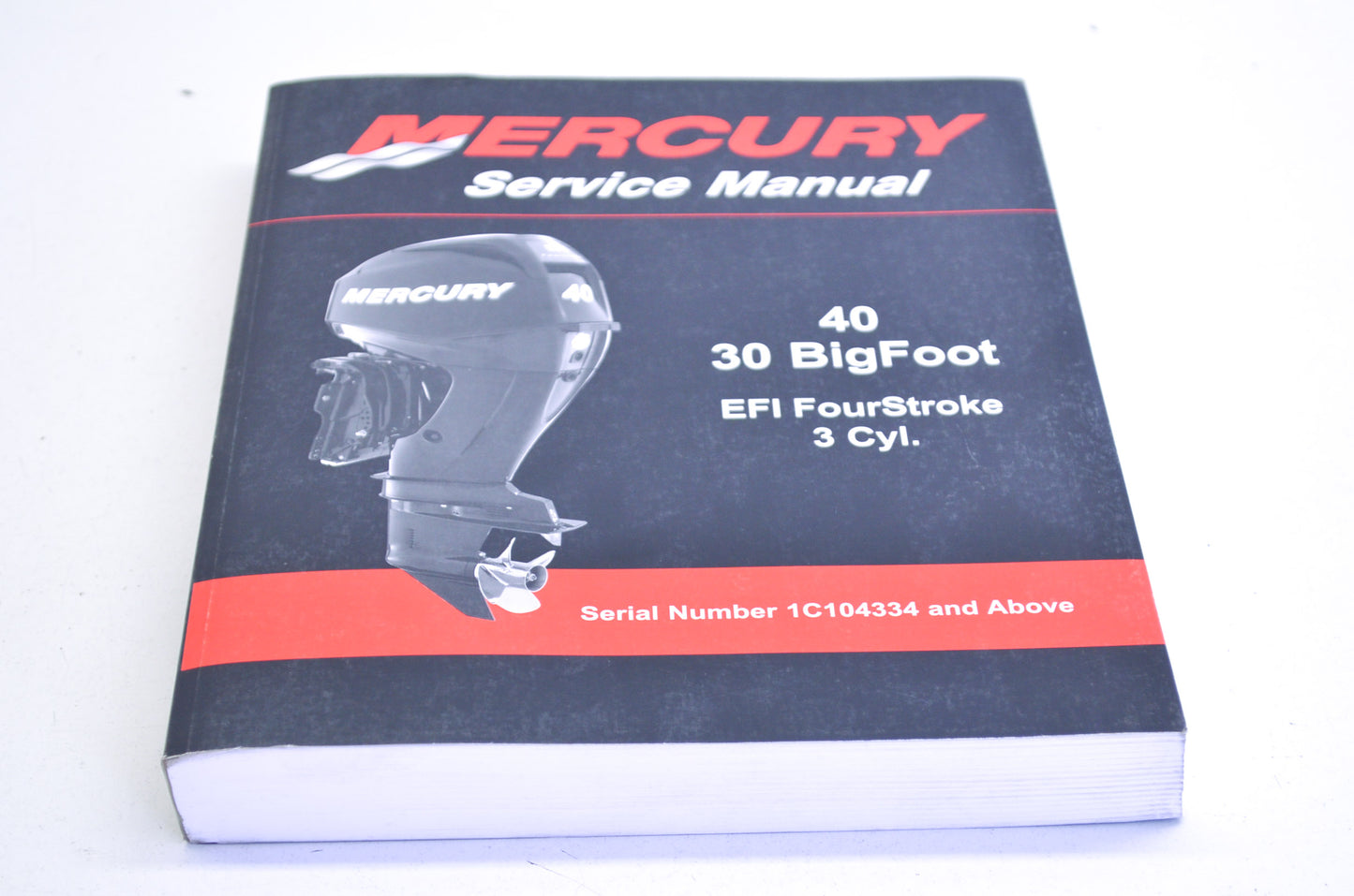 OEM Mercury 30/40 Bigfoot EFI 4 Stroke 3 Cycle Service Manual