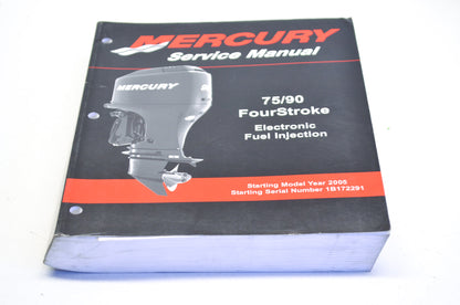 OEM Mercury 90-897725 2005 75/90 EFI Service Manual