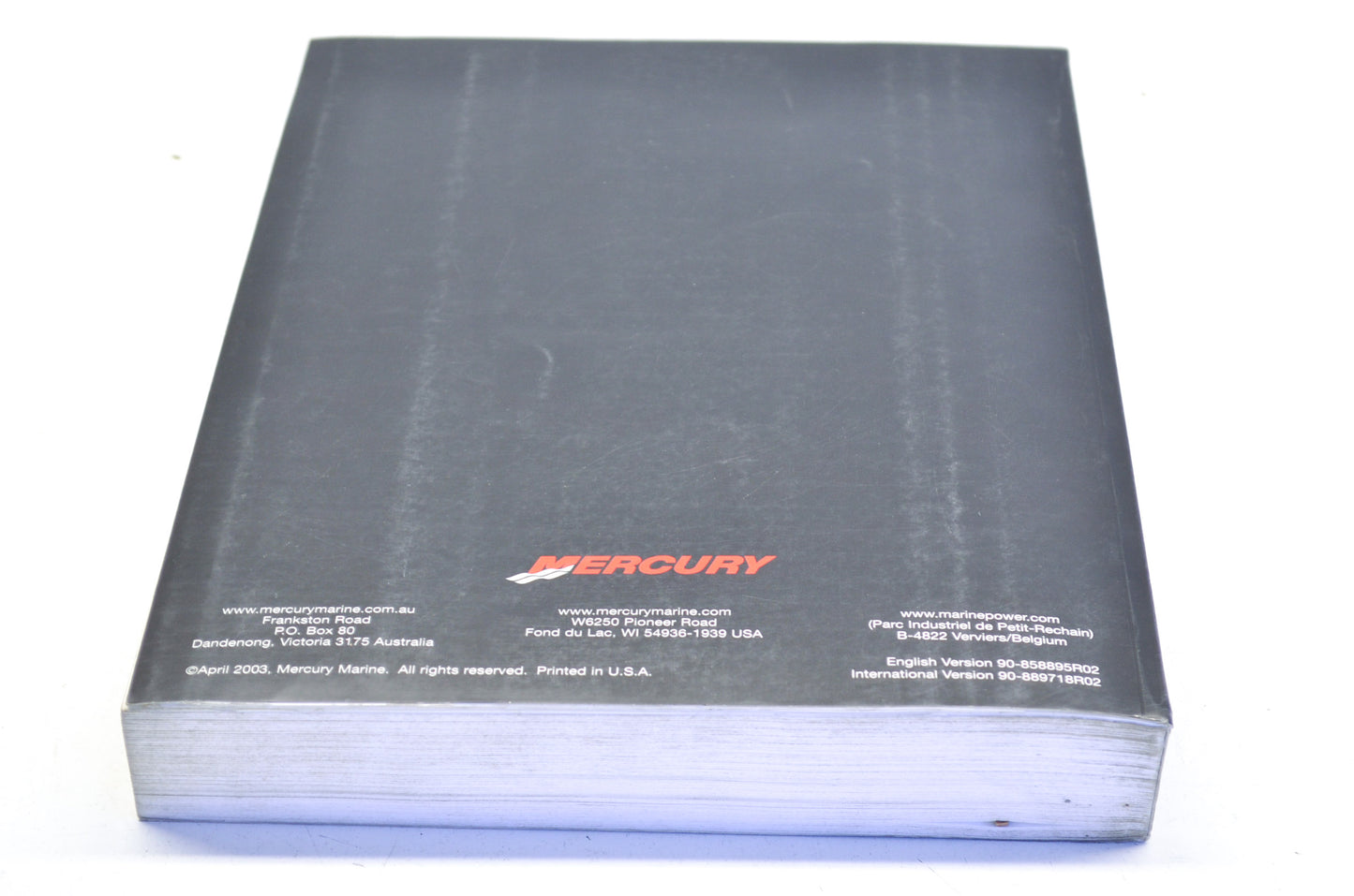 OEM Mercury 90-858895 2000 75/90 4 Stroke Service Manual