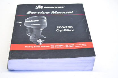 OEM Mercury 90-8M0077343 2012-2013 200/250 Optimax Service Manual