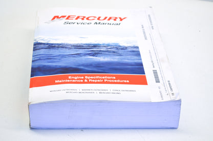 OEM Mercury Engine Specs, Maintenance & Repair Service Manual