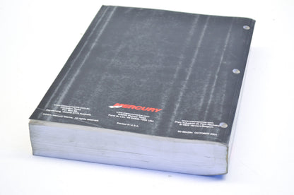 OEM Mercury 2002 225/250 2.0 Litre Work EFI Service Manual