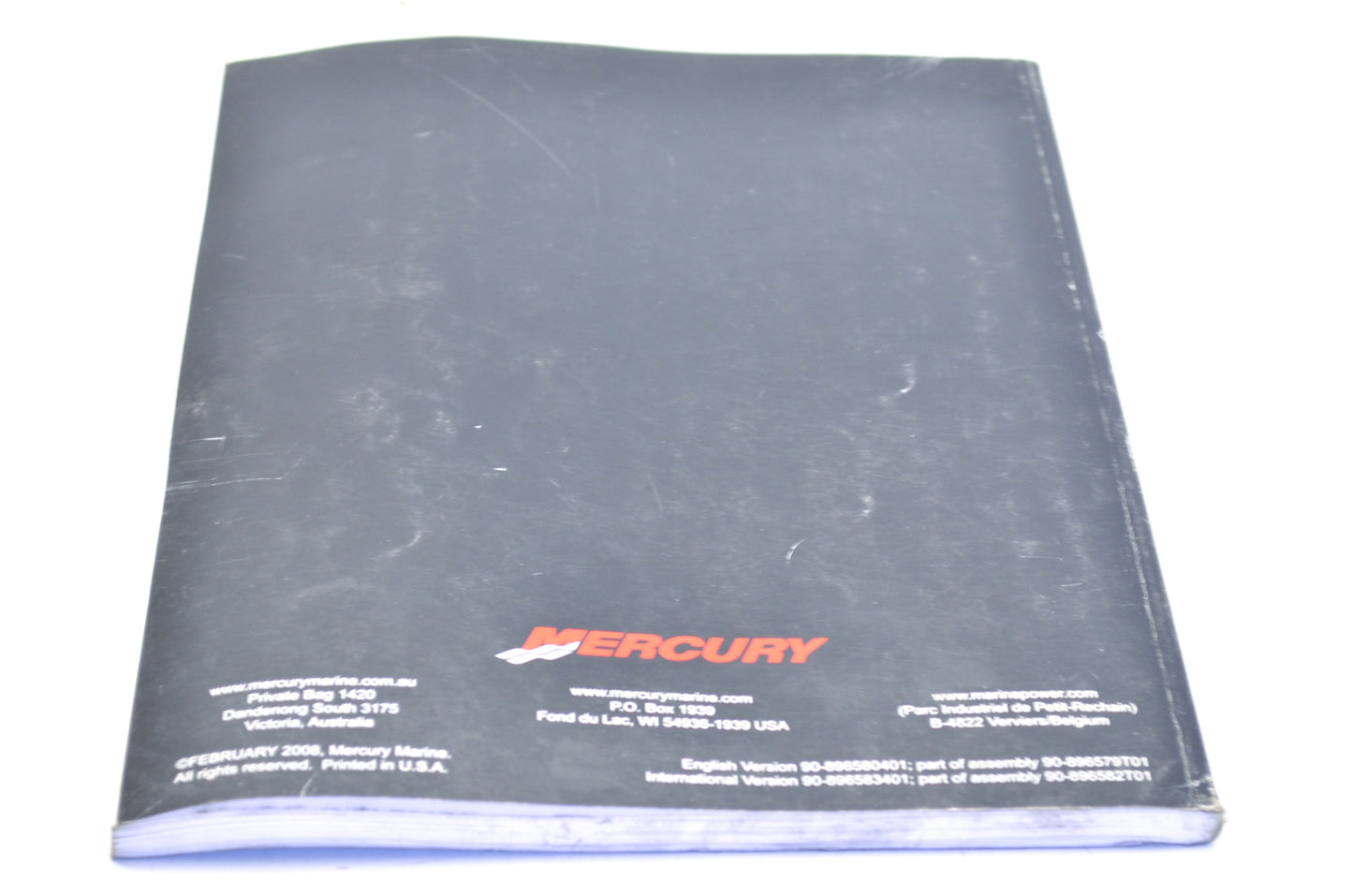OEM Mercury 2008 220/225/250/275/300 Verado Service Manual #4 Powerhead