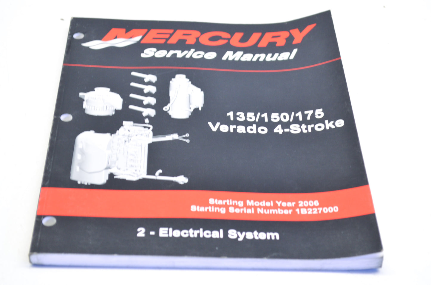 OEM Mercury 2006 135/150/175 Verado 4 Stroke Service Manual #2 Electrical System