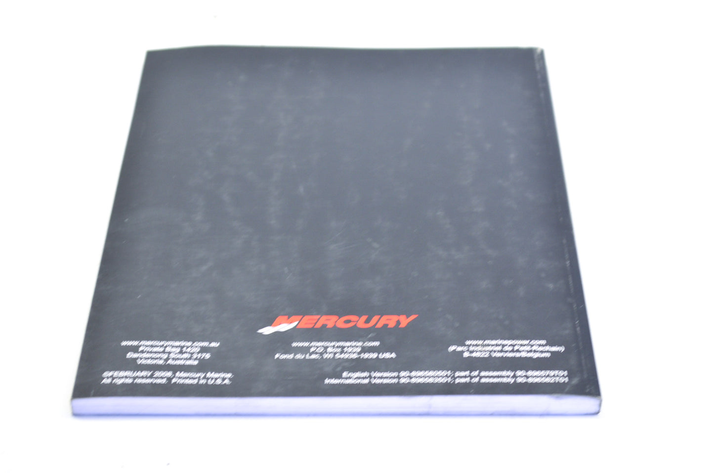 OEM Mercury 220/225/250/275/300 Verado Service Manual #5 Mid-Section