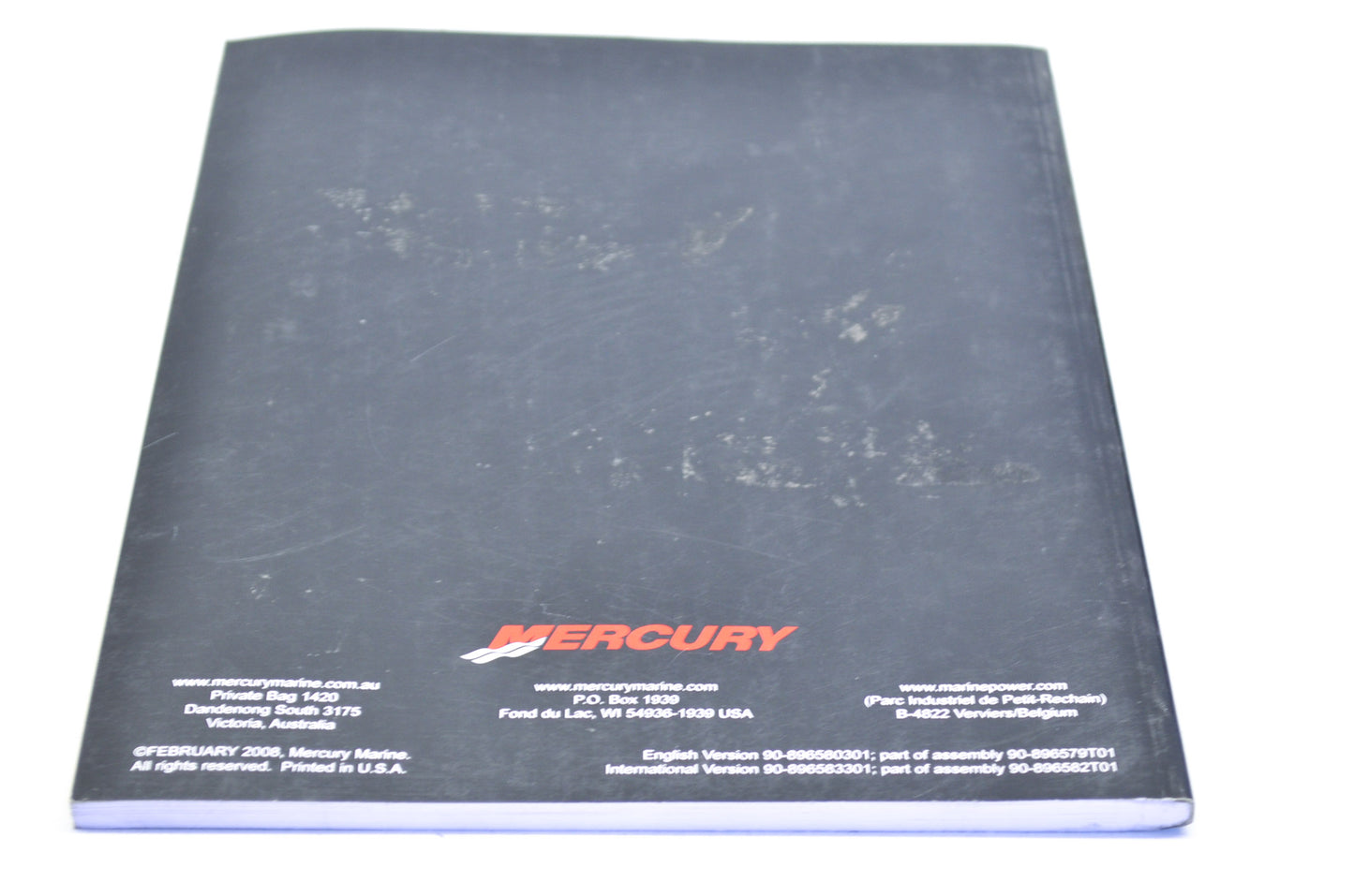 OEM Mercury 2008 220/225/250/275/300 Verado Service Manual #3 Fuel System