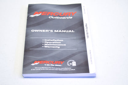 New OEM Mercury 2006 135/150/175 Optimax Owners Manual NOS