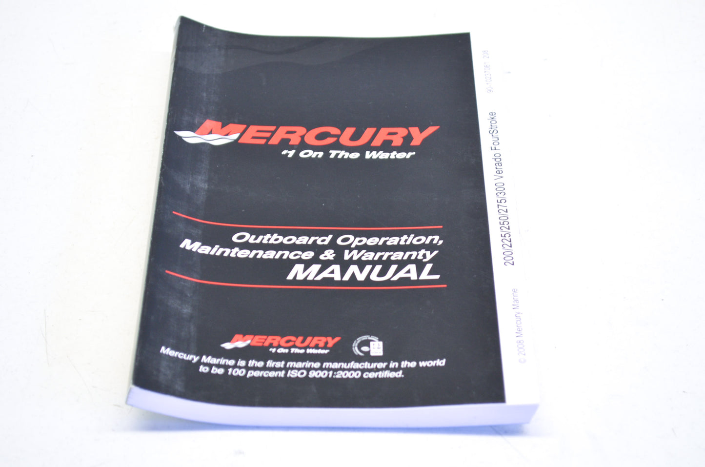 OEM Mercury 90-10237081 2008 220/225/250/275/300 Verado 4 Stroke Manual