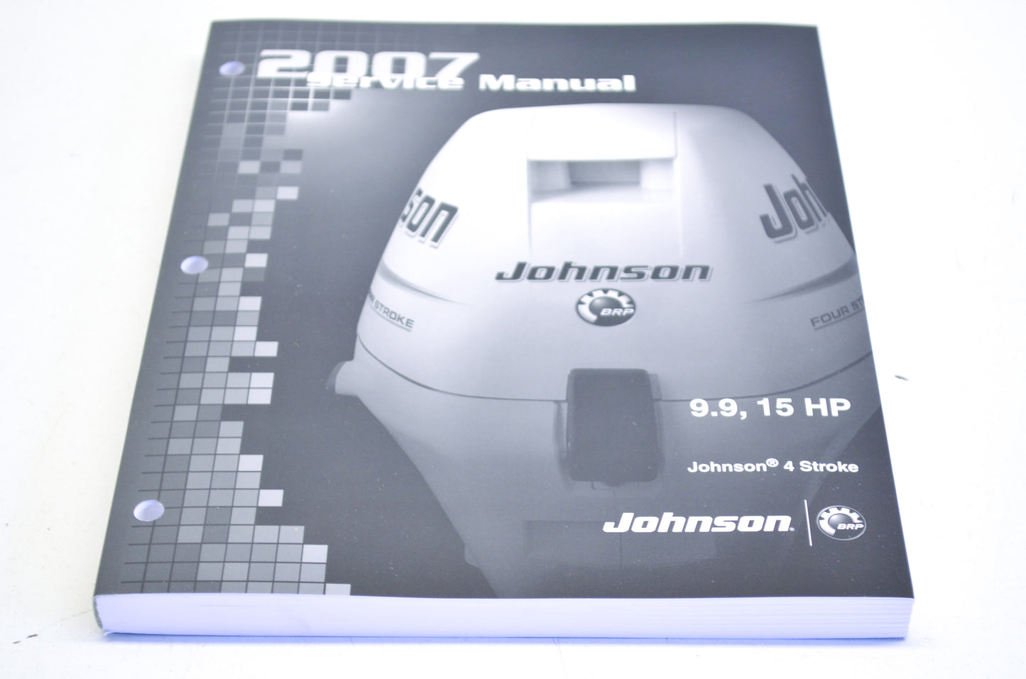 New OEM Johnson 2007 9.9, 15 HP 4 Stroke Service Manual NOS