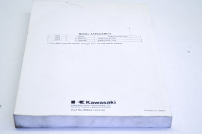 OEM Kawasaki 99924-1312-03 Service Manual JT1200B