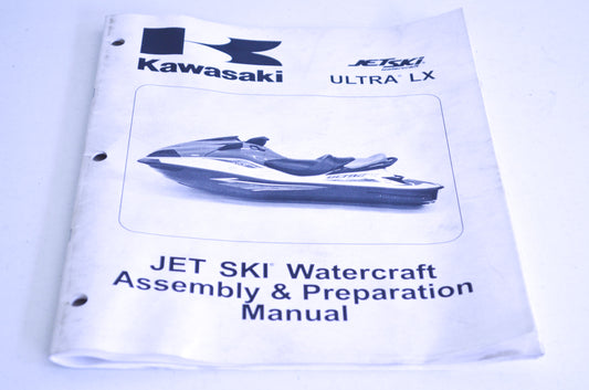 OEM Kawasaki 99931-1530-01 Assembly & Preparation Manual JT1500K