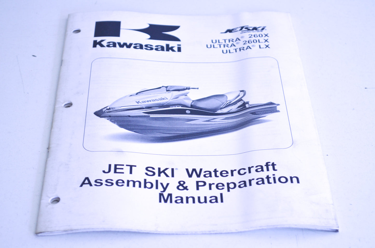 OEM Kawasaki 99931-1510-01 Assembly & Preparation Manual JT1500E/F/G