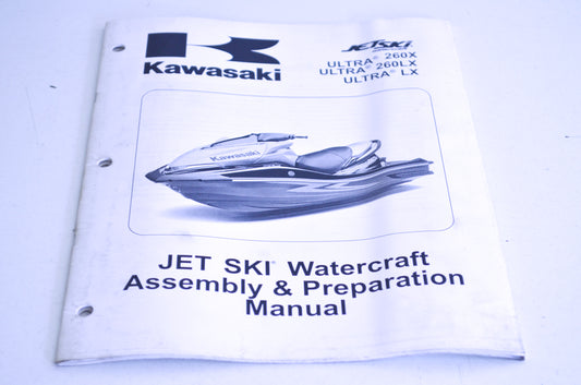 OEM Kawasaki 99931-1510-01 Assembly & Preparation Manual JT1500E/F/G