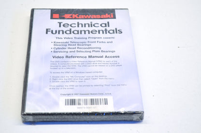 New OEM Kawasaki Technical Fundamentals Vol. 2 DVD NOS