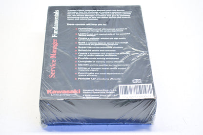 OEM Kawasaki 99973-0030-01 Service Manager Training DVD NOS