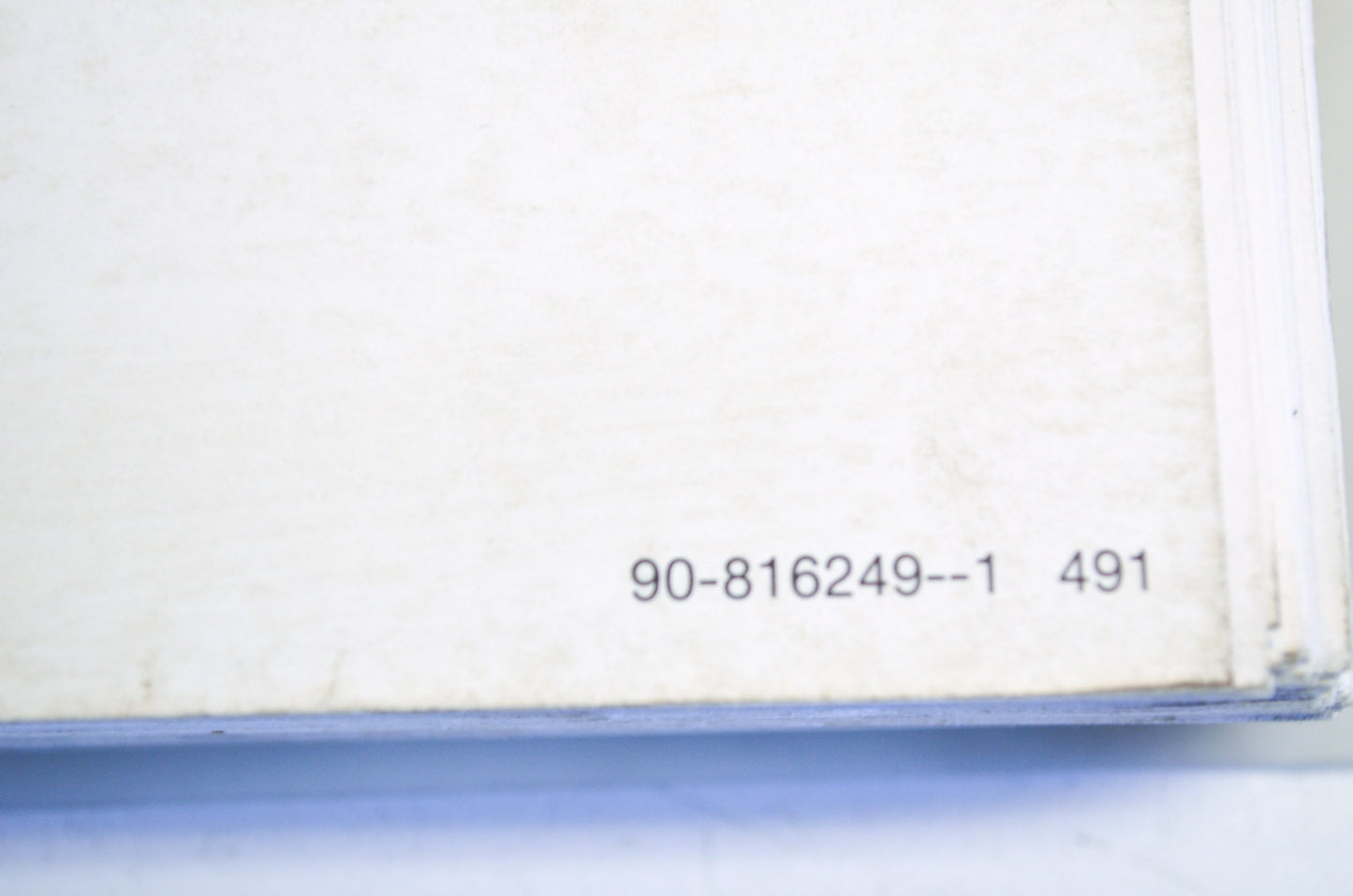 OEM Mercury 1990-1991 V-135 Thru V-200 Service Manual