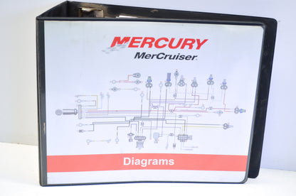 OEM Mercury 90-869208T00 Mercruiser Diagrams Manual