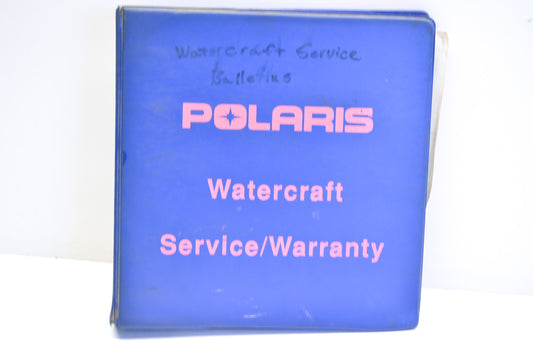 OEM Polaris 9710140, 9912201 Watercraft Service/Warranty Manual