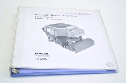 Kohler Aegis Liquid Cooled Vertical Crankshaft 17, 20, 23 HP Service Manual