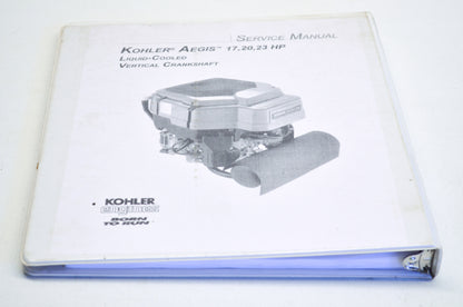 Kohler Aegis Liquid Cooled Vertical Crankshaft 17, 20, 23 HP Service Manual