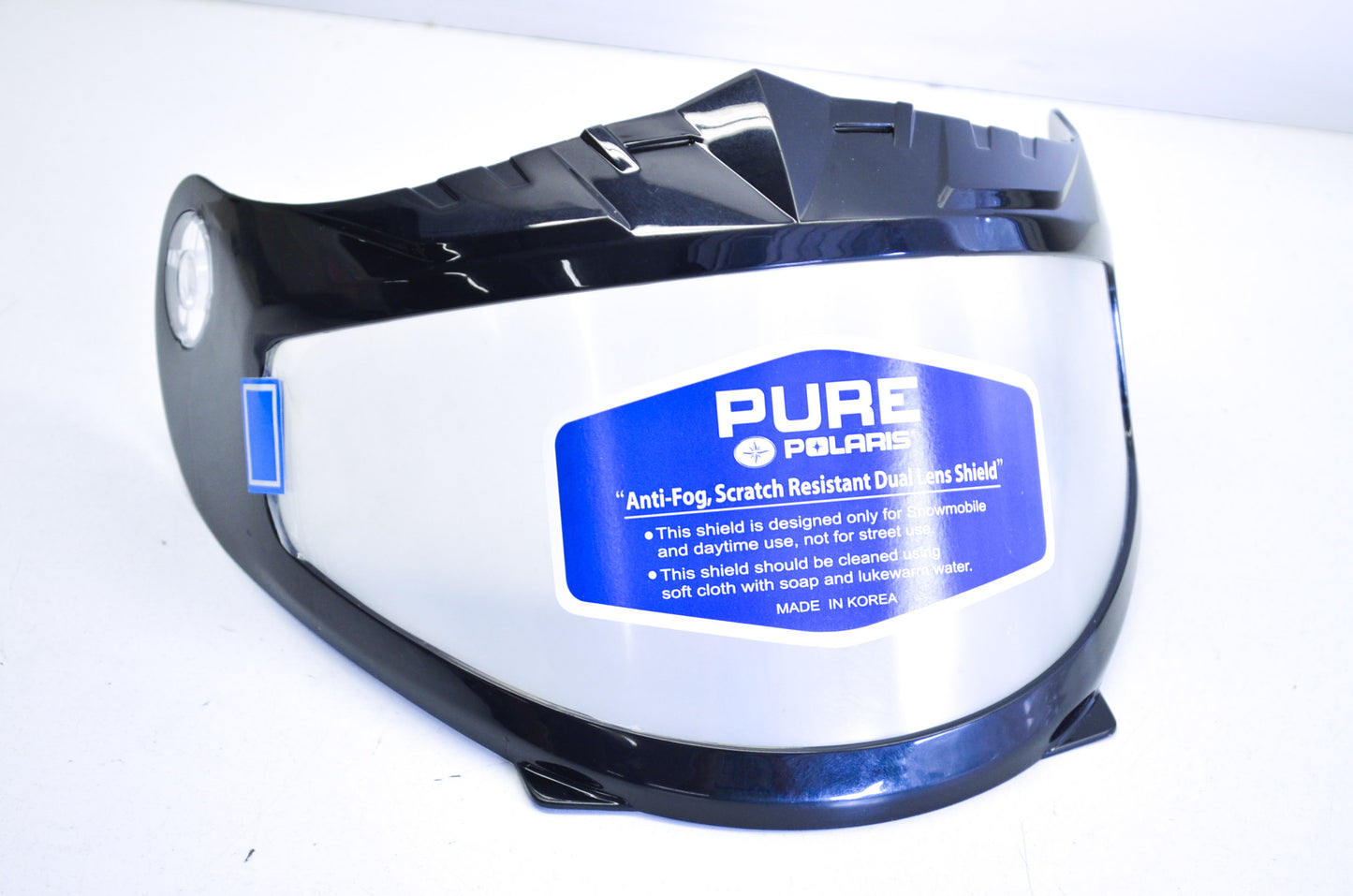 New OEM Polaris AF-1.5 Anti-Fog Scratch Resistant Dual Lens Helmet Shield NOS