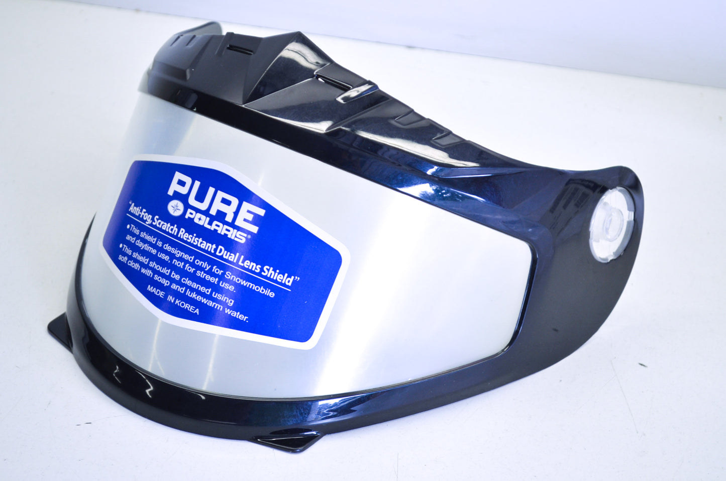 New OEM Polaris AF-1.5 Anti-Fog Scratch Resistant Dual Lens Helmet Shield NOS