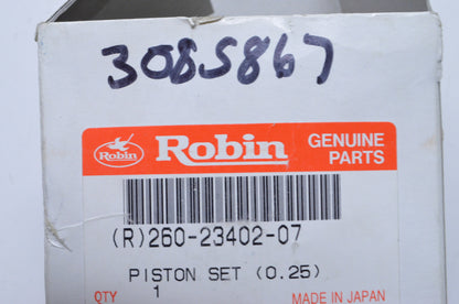 OEM Polaris 3085867, 260-23402-07 Piston Assembly 0.25 NOS