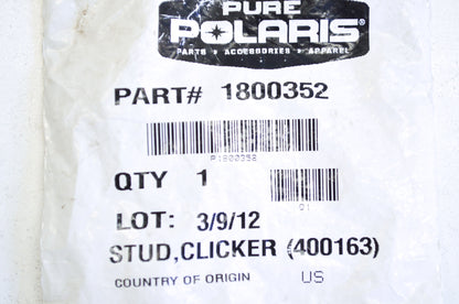 OEM Polaris 1800352 Clicker Stud NOS