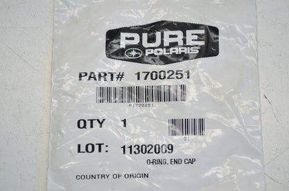 OEM Polaris 1700251 End Cap O-Ring NOS