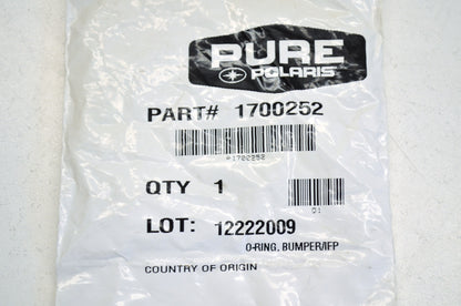 OEM Polaris 1700252 O-Ring Bumper NOS