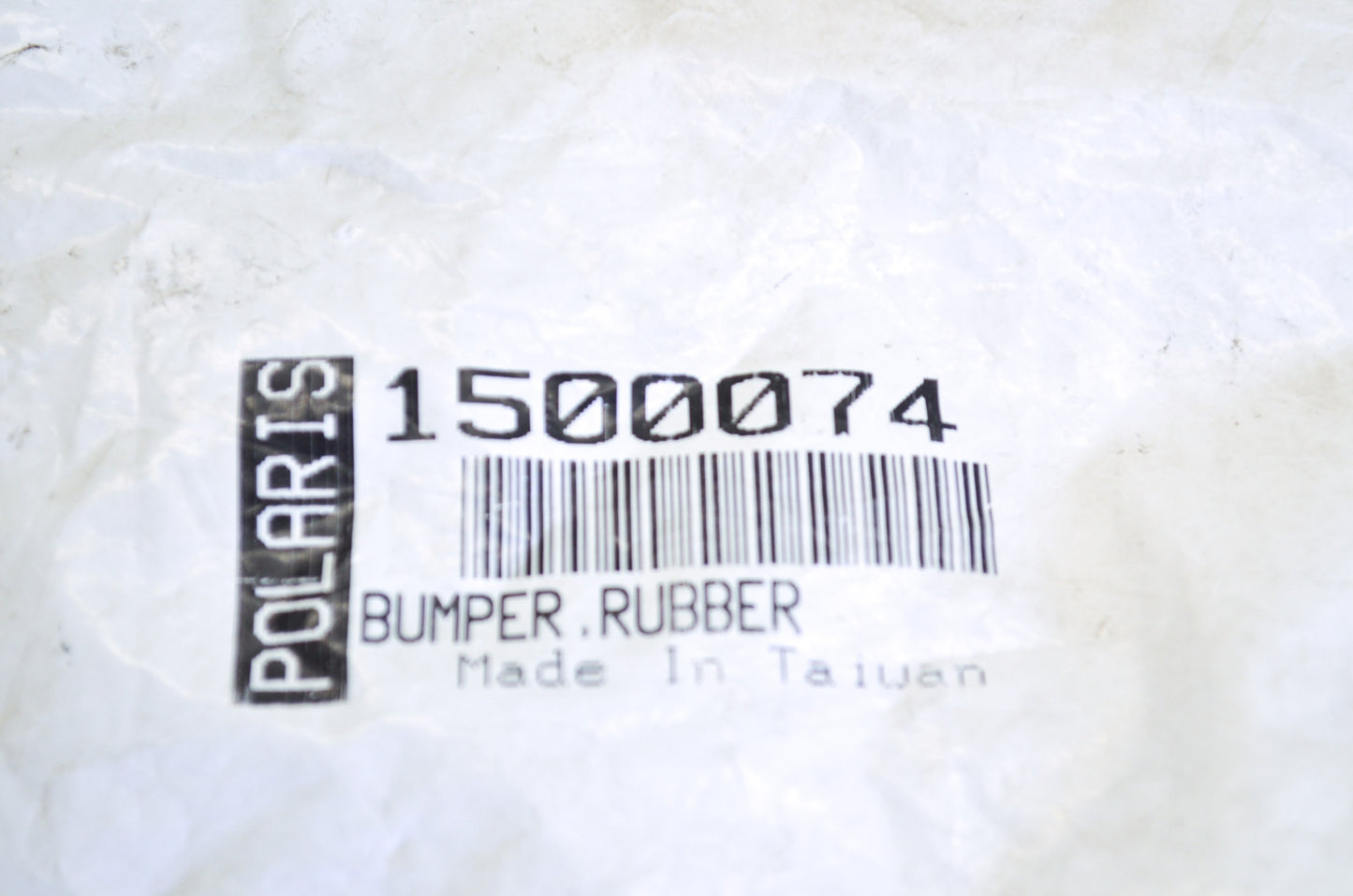 OEM Polaris 1500074 Rubber Bumper NOS
